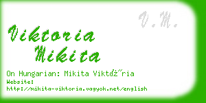 viktoria mikita business card